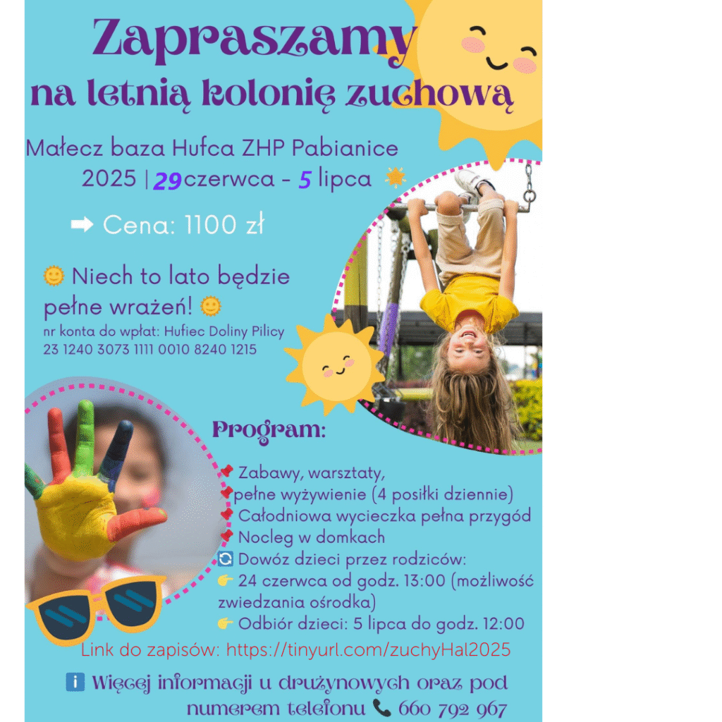 KOLONIA ZUCHOWA 4 PORY ROKU